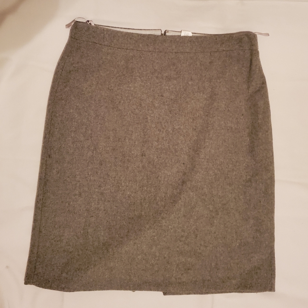 J Crew Factory Wool Skirt